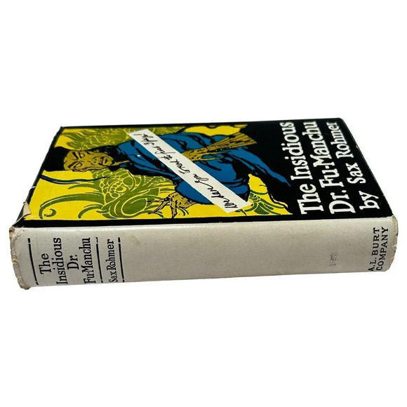 The Insidious Dr Fu Manchu Sax Rohmer Book HC DJ 1920 - Picture 5 of 12
